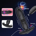 Does Not Apply Remote Control Wearable Vibrating Retractable Anal Plug LOVVA