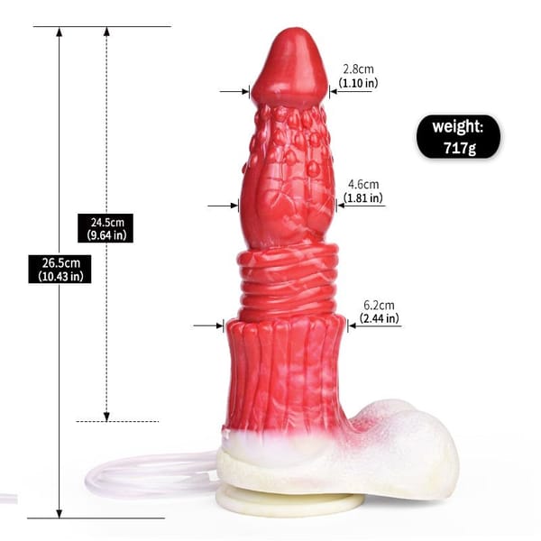 House of Dasein Squirting Realistic Silicone Dildo 10.4 Inch House of Dasein