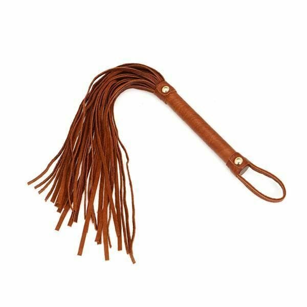 House of Dasein Leather Flogger Brown House of Dasein