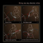 House Of Dasein Electric BDSM 5 Level Stimulation Flogger House of Dasein