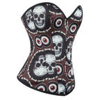 House Of Dasein Skull Print Corset House of Dasein