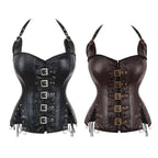 House Of Dasein Steampunk Bustier Corset Coffee S House of Dasein