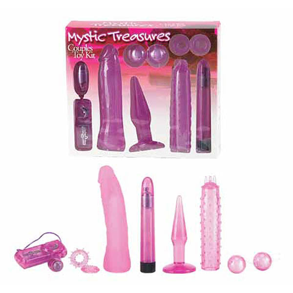Seven Creations Mystic Treasures Couples Kit 7 Piece Set Pink Seven Creations Main image