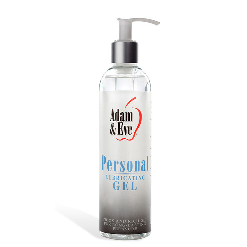 Adam & Eve Personal Water Based Gel Lubricant 8 Oz Bottle
