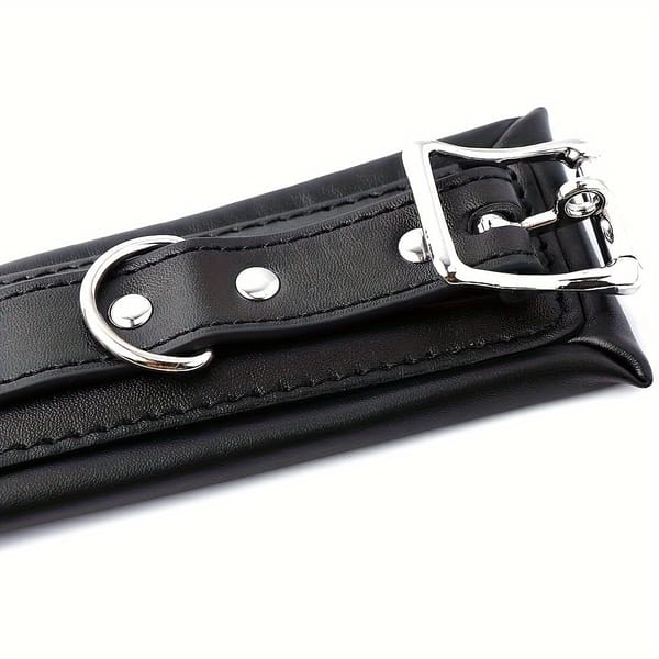 YLT Padded Bondage Cuffs Set Black YLT