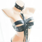 House Of Dasein Latex Bondage Bodysuit Black House of Dasein