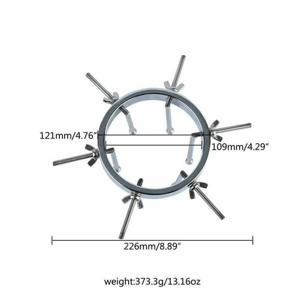 House Of Dasein Vaginal Dilator Speculum Silver House of Dasein