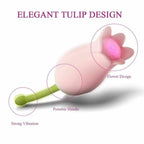 House Of Dasein Ultrasonic Tulip Vibrator Green House of Dasein