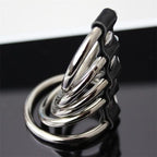House of Dasein Stainless Steel Cock Ring Set 5 Piece Silver House of Dasein