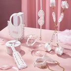 House Of Dasein DDLG Bondage Set Lace Shackles Foot Cuffs Handcuffs Mouth Gag House of Dasein