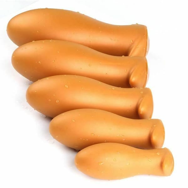 House Of Dasein Silicone Butt Plug Gold S House of Dasein