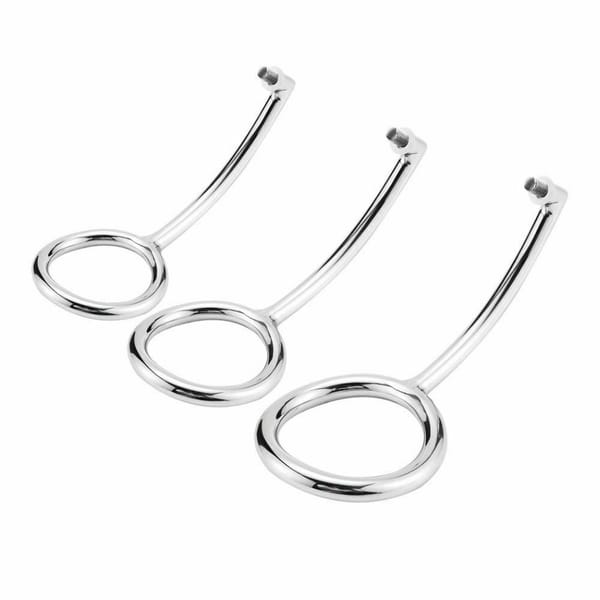 House Of Dasein Stainless Steel Butt Plug & Penis Ring L House of Dasein