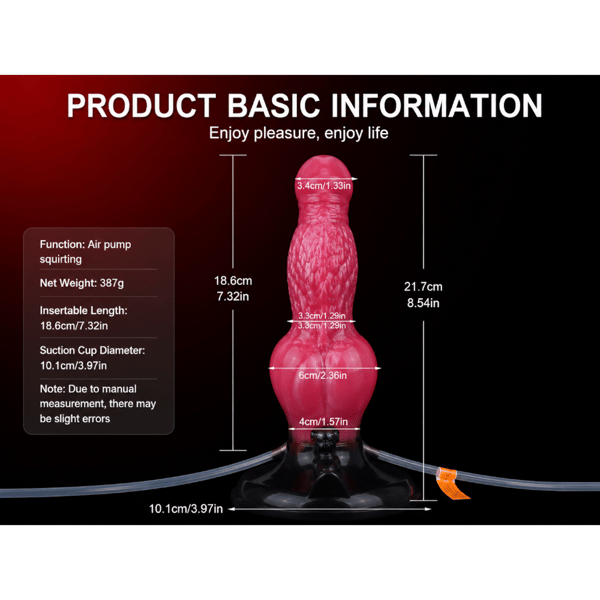 House Of Dasein Sky Barking Hound Inflatable Dildo House of Dasein