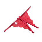 Yunfangyan Lace Bow Crotch T Panties Pink Free Size LOVVA