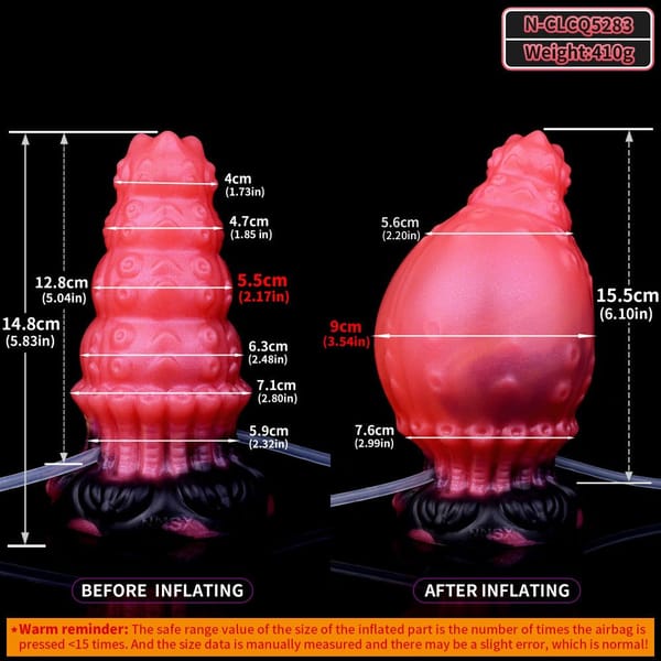 House Of Dasein Sanja Inflatable Squirting Dildo 14.8cm House of Dasein