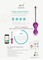 House of Dasein Magic Motion Bluetooth App Controlled Kegel Balls Blue House of Dasein