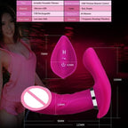 House Of Dasein Wireless Butterfly Wearable Vibrator With Remote Control Pink House of Dasein
