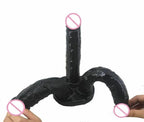 House of Dasein Triple Penetration Realistic Dildo Set Black House of Dasein