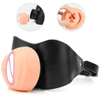 House Of Dasein Bondage Belt Latex Mouth Gag With Flexible Dildo Plug BDSM Restraint House of Dasein