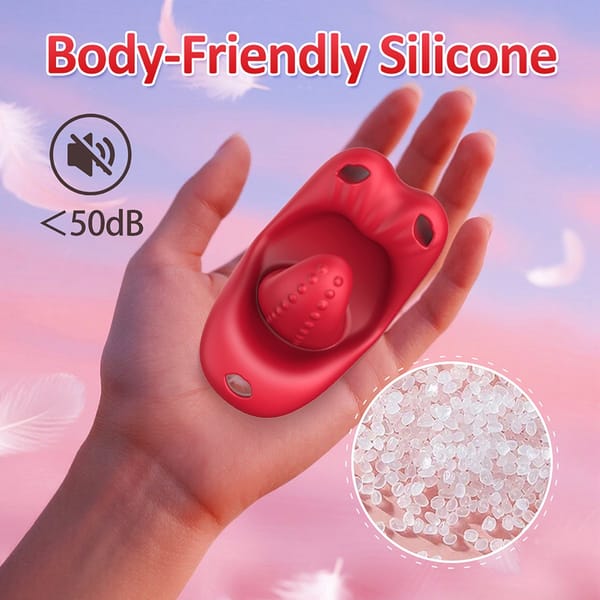 App & Remote Controlled Thrusting & Suction Vibrator Secondary image