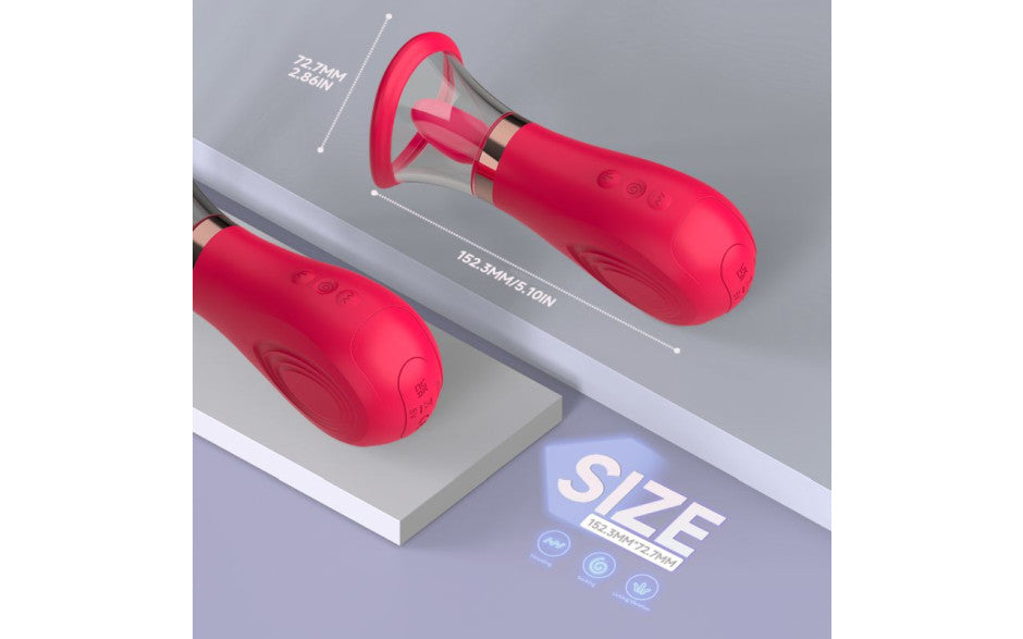 S Hande Sybil 3 In 1 Sucking Licking Tickling Stimulator