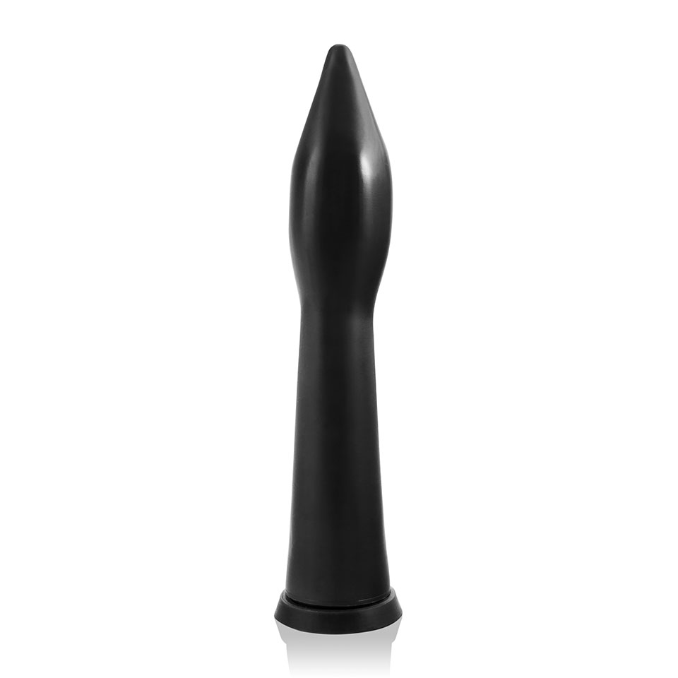 Si Novelties Goose Large Dildo With Suction Black Si Novelties