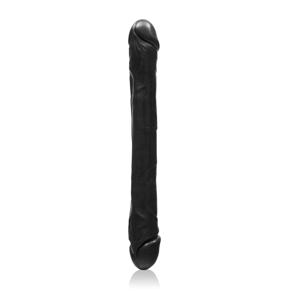 Si Novelties Exxtreme Double Dong 17 Inch Black Si Novelties