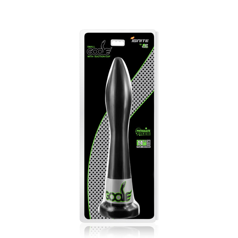 Si Novelties Goose Small Dildo With Suction Black