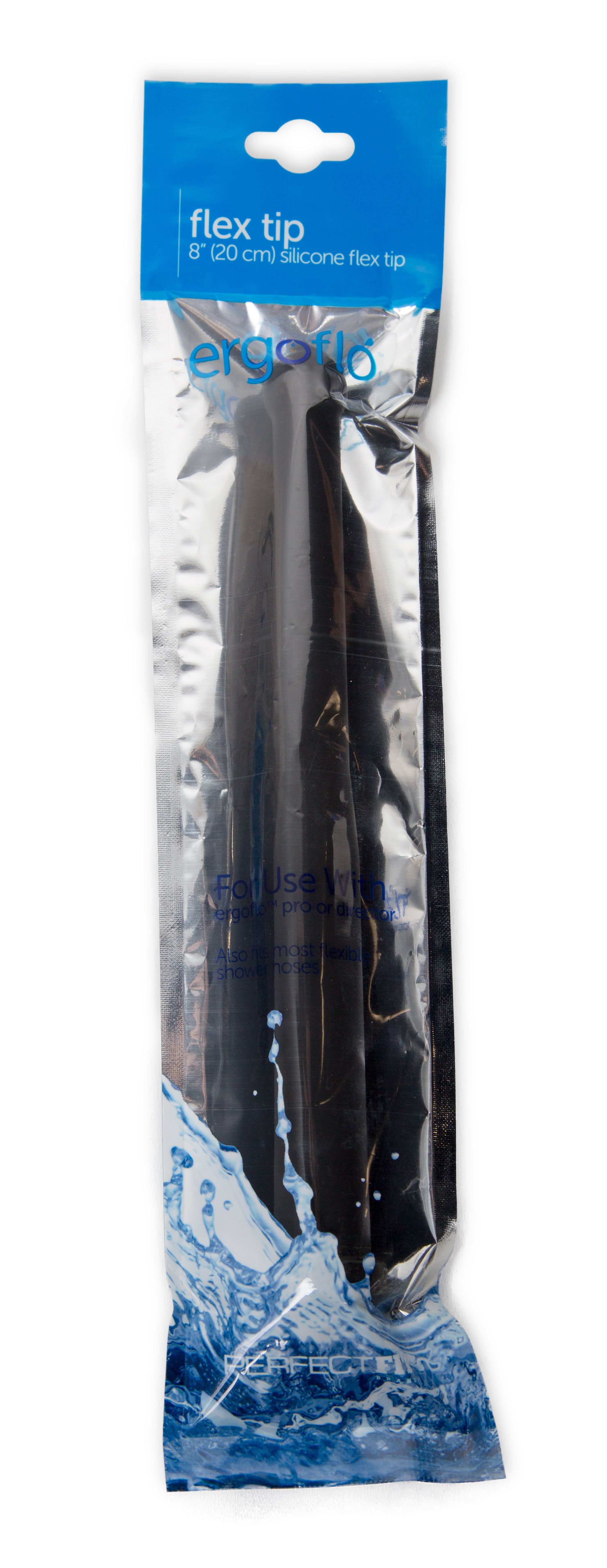 Perfect Fit Ergoflo 8 Inch Flex Tip Enema Black Main image