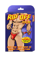 Male Power Rip Off Bikini Novelty Underwear Black Male Power