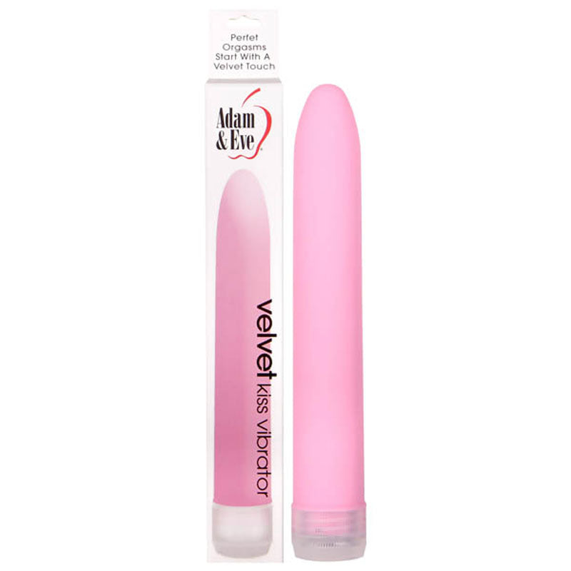 Adam & Eve Velvet Kiss Vibrator 6 Inch Adam & Eve