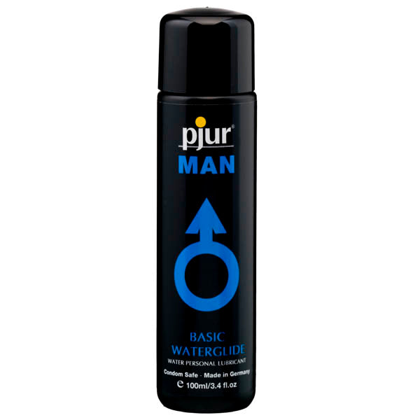 Pjur Man Basic Waterglide Water Based Lubricant 100ml Bottle Pjur Main image