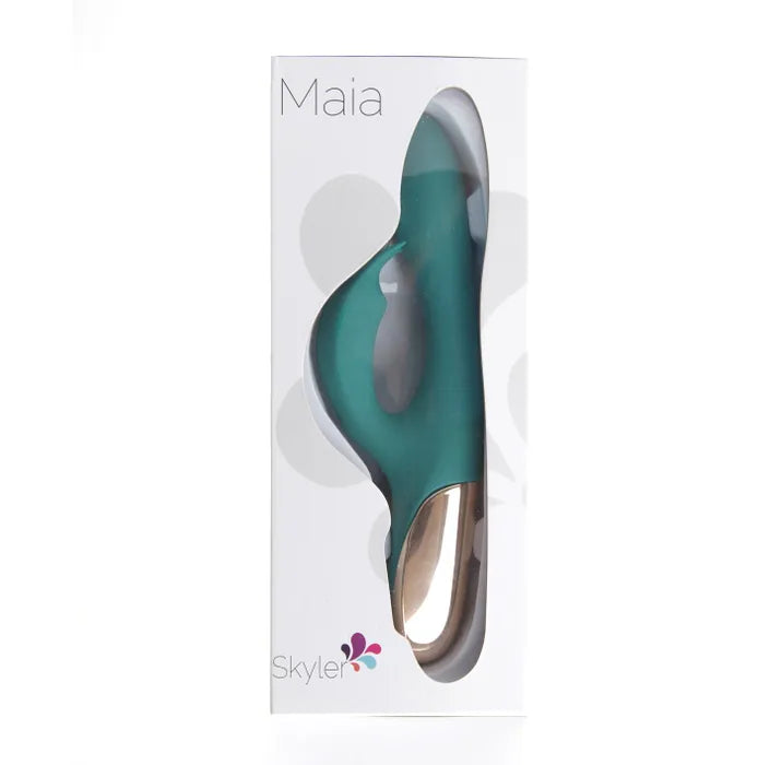 Maia Skyler USB Rechargeable Bendable Rabbit Vibrator 21.6cm Maia Toys