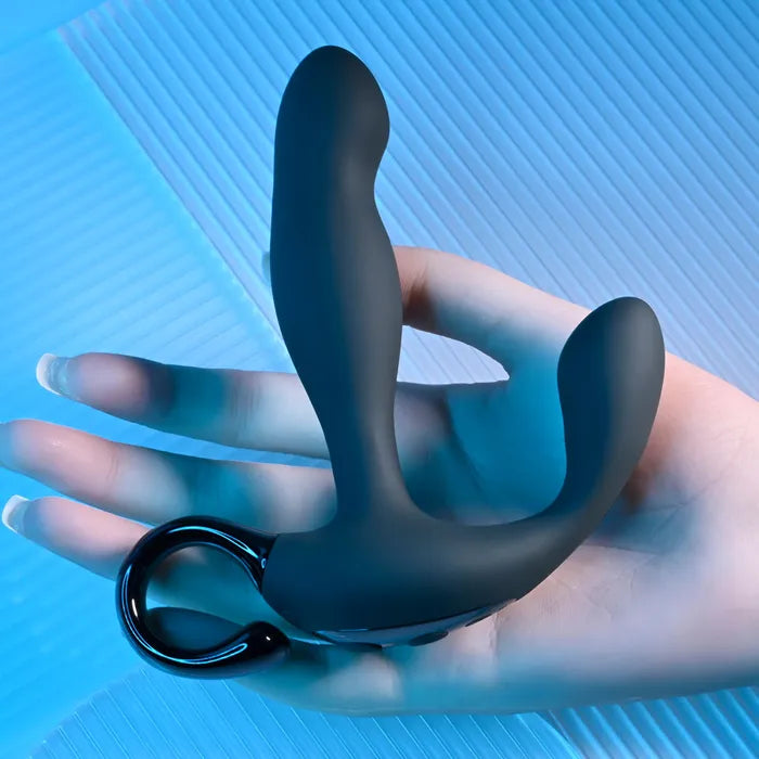 Playboy Pleasure COME HITHER USB Rechargeable Vibrating Prostate Massager With Wireless Remote Control Secondary image