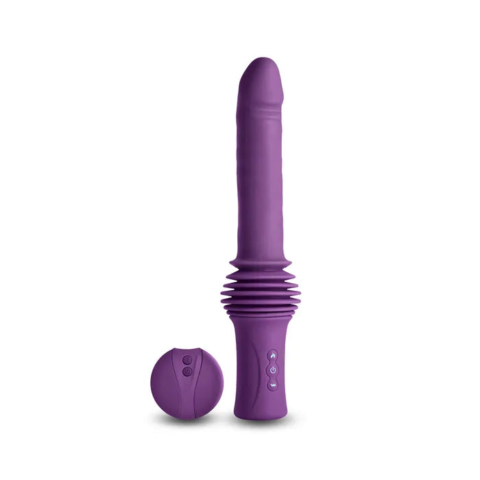 NS Novelties INYA Super Stroker USB Rechargeable Thrusting Vibrator With Remote Control & Stand 36.8cm NS Novelties