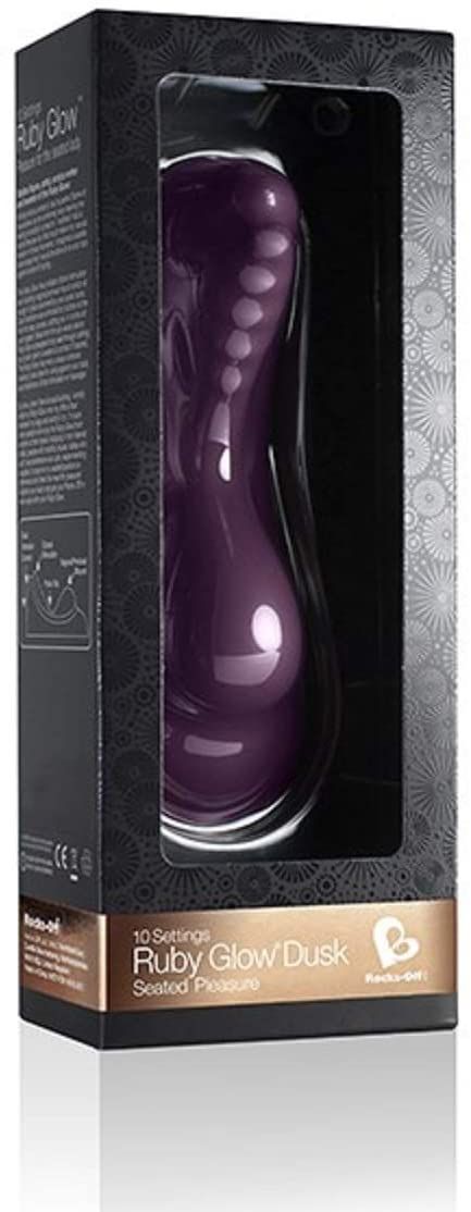 Rocks Off Ruby Glow Bullet Vibrator Purple