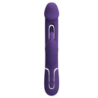 Party Up DAVID Swinging USB Rechargeable Rabbit Vibrator With Flicking Arm 23.2cm Party Up