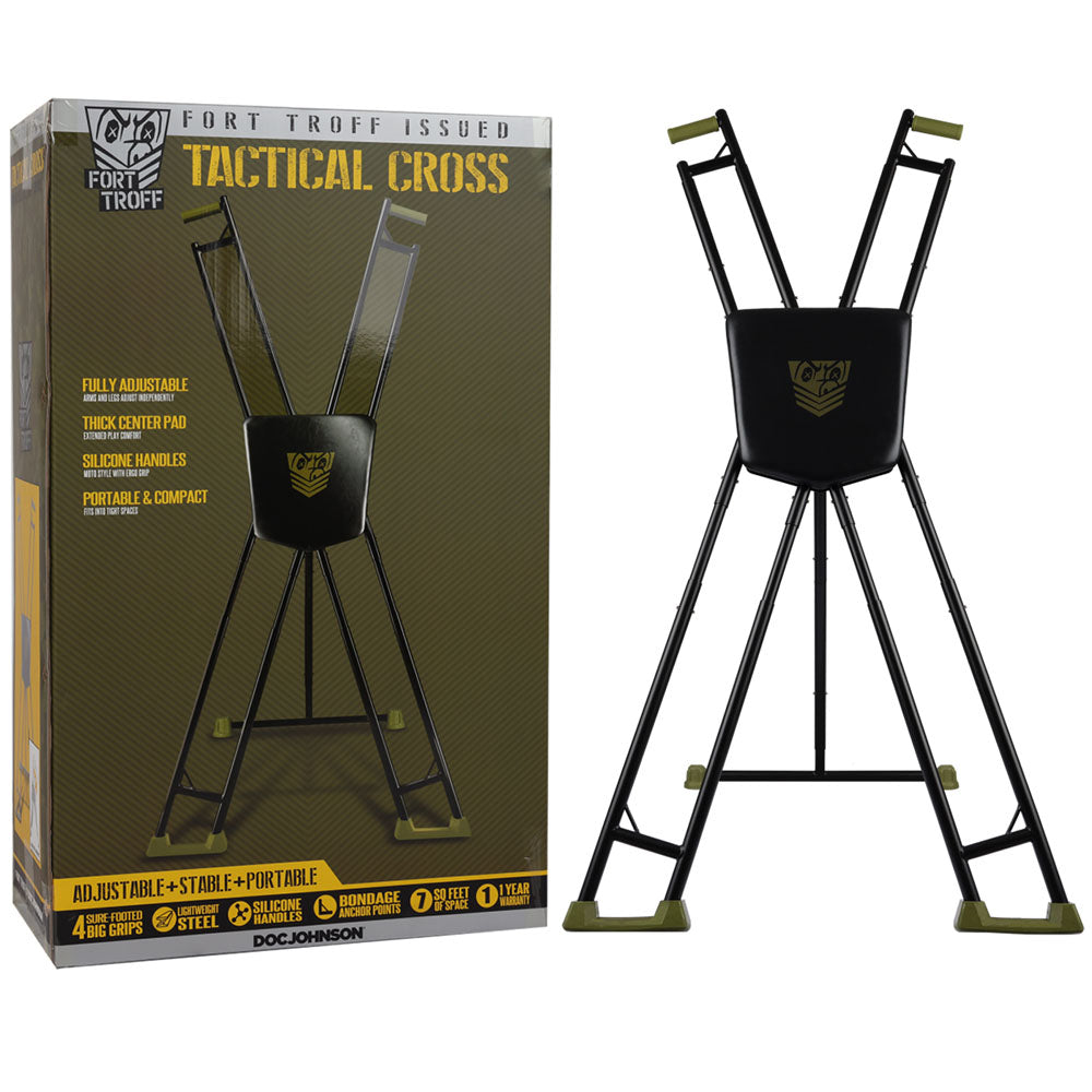 Doc Johnson Fort Troff Tactical Cross Adjustable Cross Restraint Doc Johnson Main image