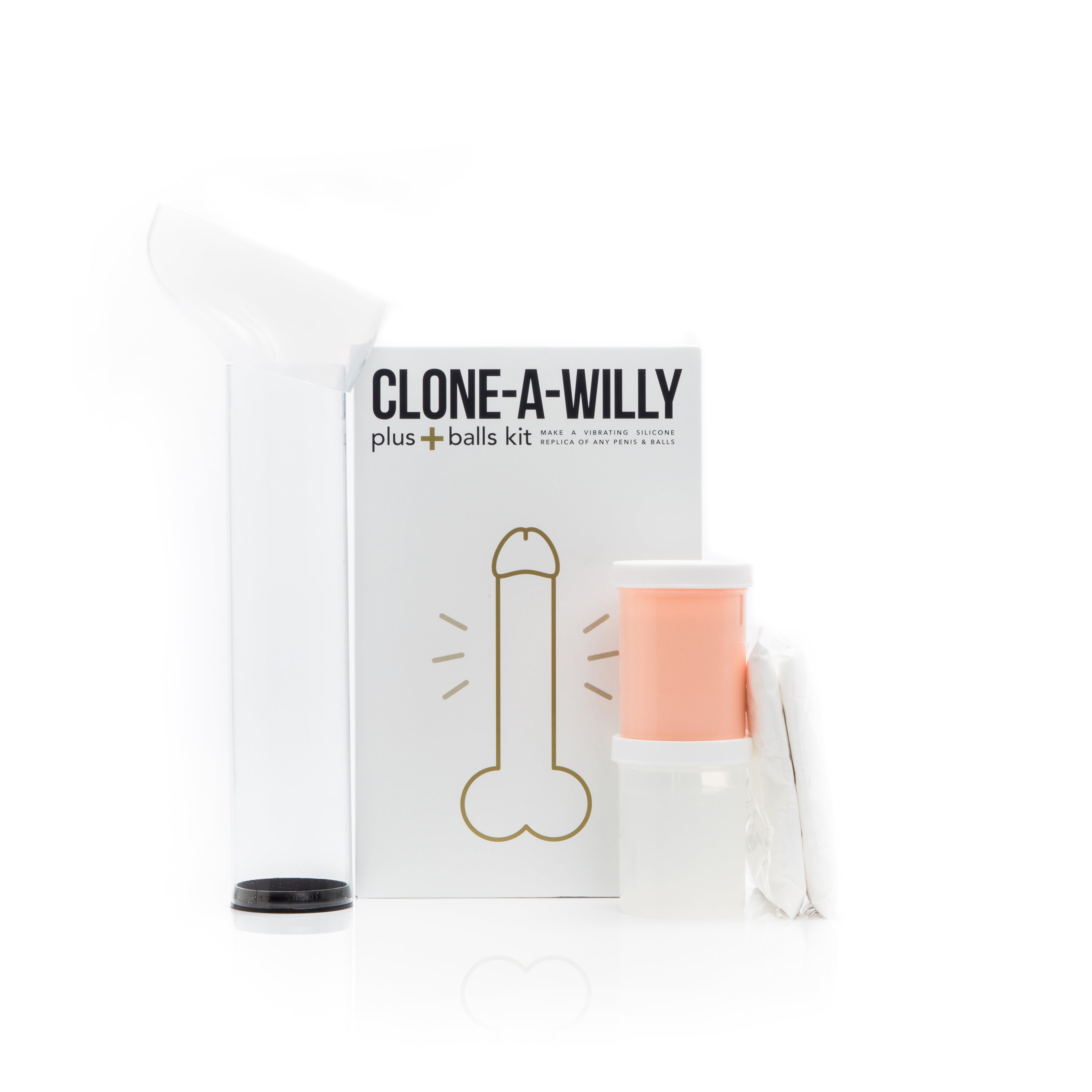 Empire Labs Clone a Willy Plus Balls Kit Light Skin Tone Silicone Moulding Kit Empire Labs