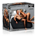 Bedroom Bliss Bondage Love Couch Sex Furniture Black XR Brands