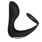 Adam & Eve Adam's Rechargeable Prostate Pleaser & C Ring Rechargeable Anal Plug With Cock Ring Adam & Eve