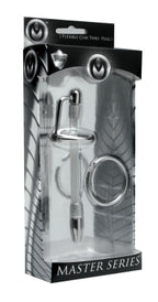 XR Brands Master Series Inertia Flexible Cum Thru Penis Plug