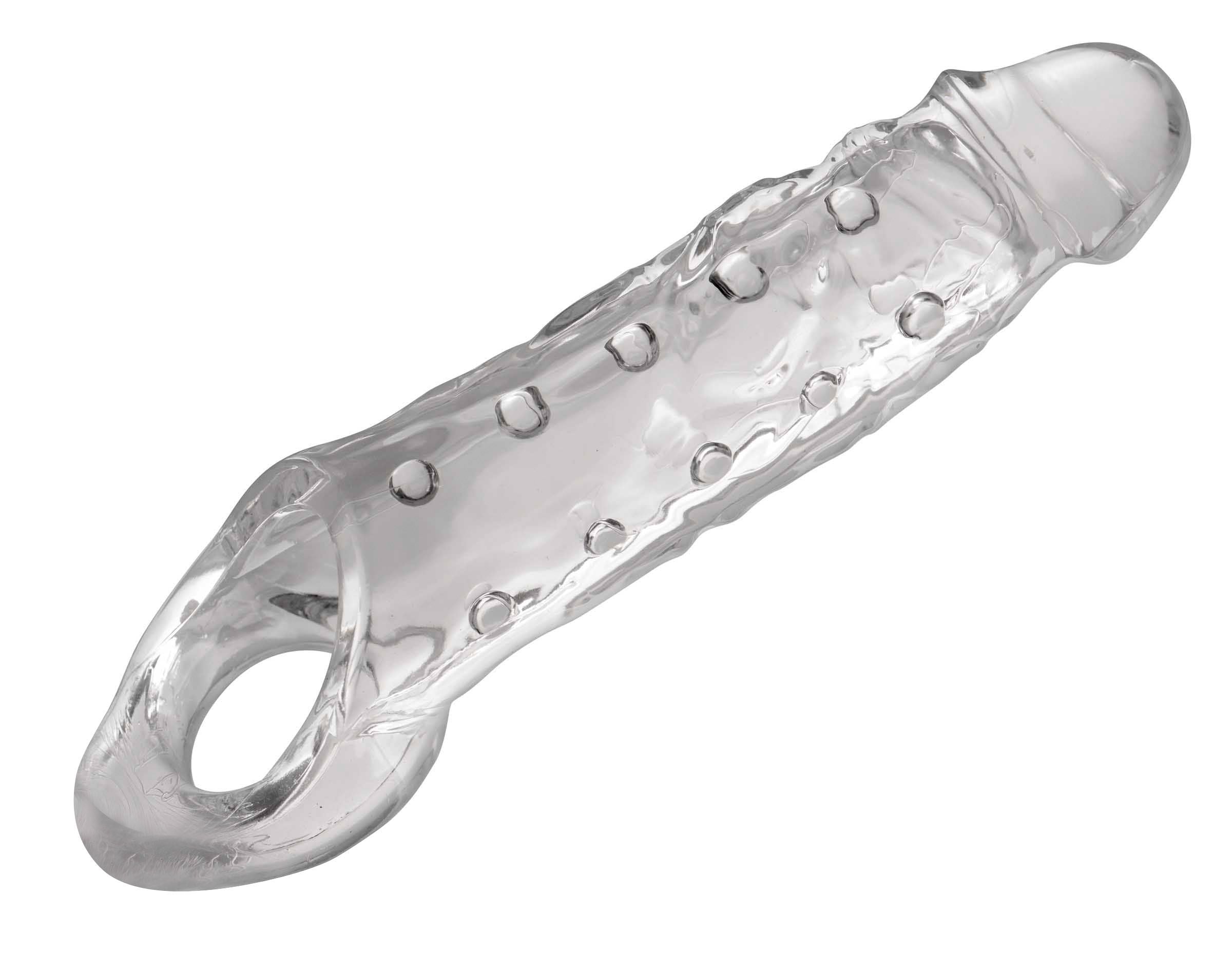 XR Brands Size Matters Clearly Ample Penis Enhancer Sheath Secondary image