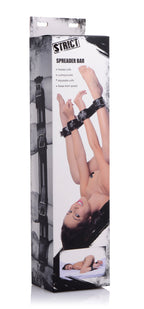 XR Brands Deluxe Rigid Spreader Bar Black