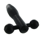 XR Brands Master Series Silicone Cum Thru Barbell Penis Plug