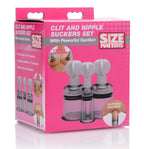 XR Brands Clit & Nipple Suckers Set