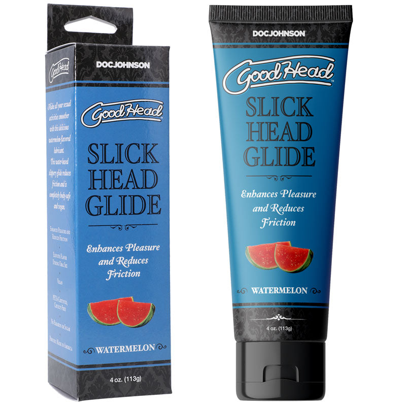 Doc Johnson GoodHead Slick Head Glide Flavoured Lubricant 120ml Tube