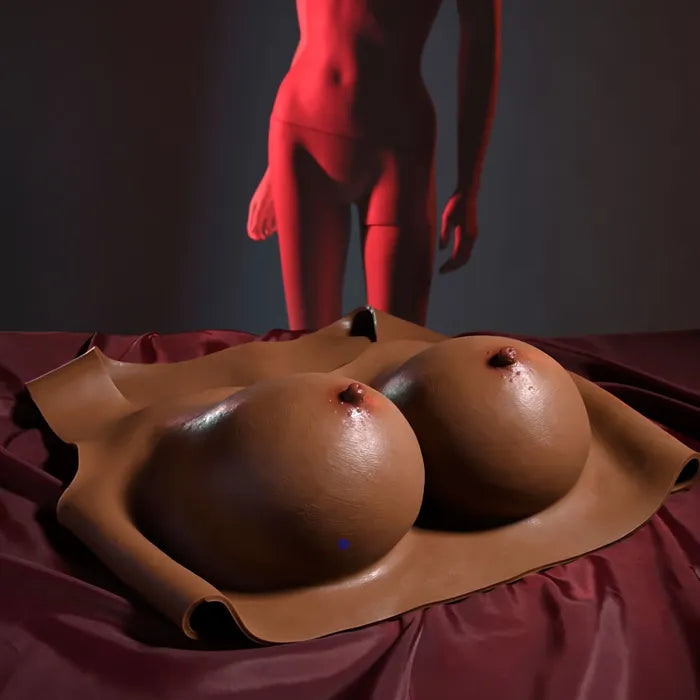 Gender X UNDERGARMENTS PLATE Dark Wearable Breasts D Cup Brown Secondary image