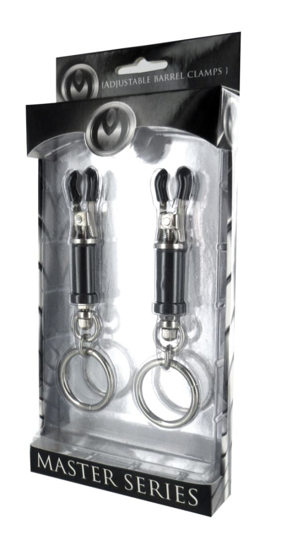 XR Brands Bondage Ring Barrel Clamps Main image