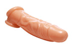 XR Brands Size Matters Realistic Penis Enhancer & Ball Stretcher Flesh
